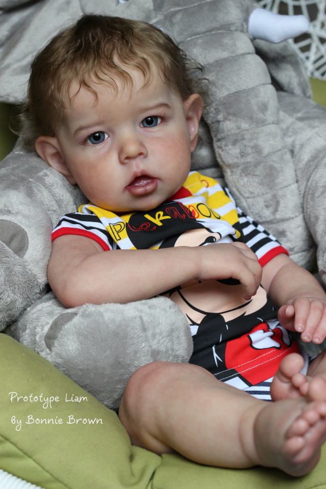Лиам от Бонни Браун. Liam by Bonnie Brown. Кукла реборн Преображенской Светланы (фото 4)