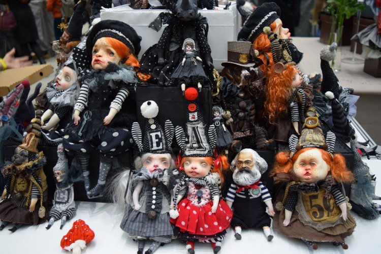 VIII Московская международная выставка Искусство куклы. Таланты и поклонники. Часть I