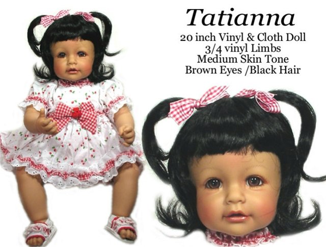 Моя новенькая Татьяна - Портретные куклы | Бэйбики Моя новенькая Татьяна - Портретные куклы (фото 3)