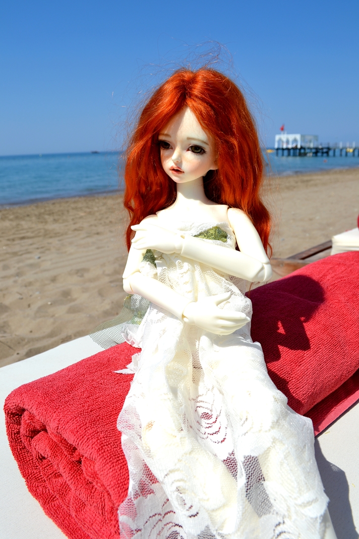 Поездка к морю нашей BJD-красавицы Dune от Soom (фото 10)