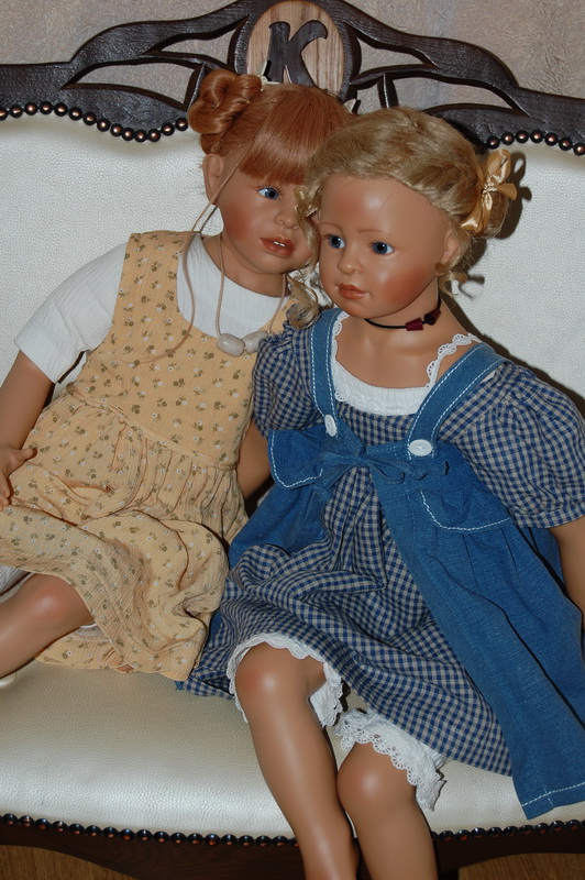 Куклы от Heidi Plusczok - Мариетта и Кристина