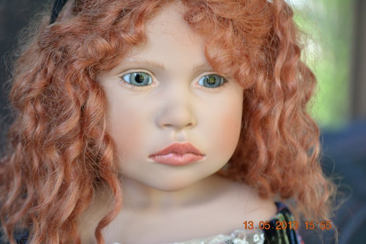 Коллекционная кукла Aida от zwergnase или приезд очередной гостьи (фото 10)