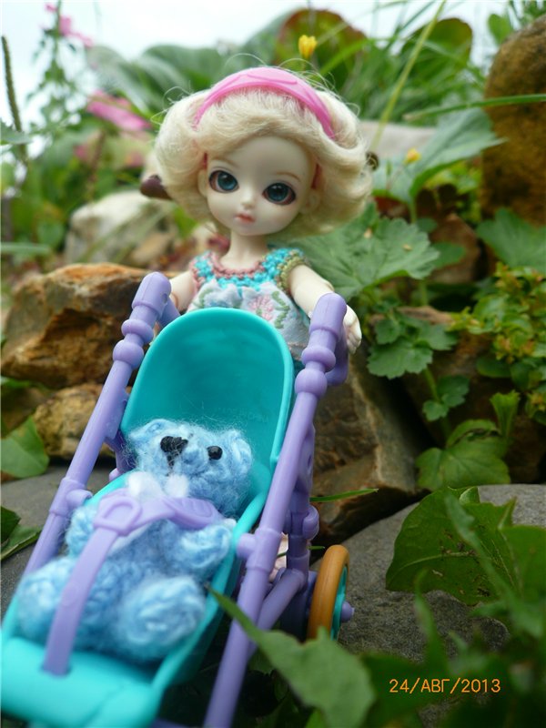 Летние забавы. БЖД куколка - Сосенка Пин