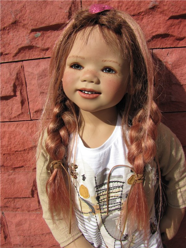 Вспоминая теплые дни. Полуденные танцы кукол Annette Himstedt