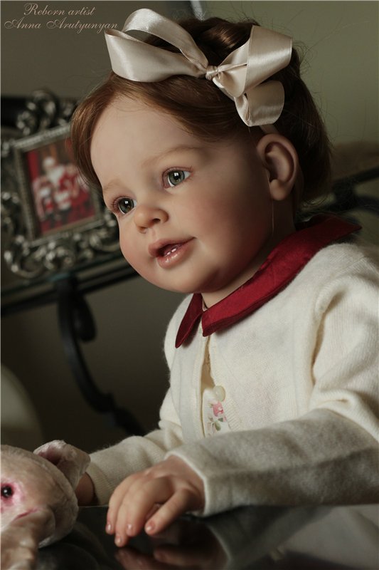 Элен! Кукла-реборн А.Арутюнян (фото 6)