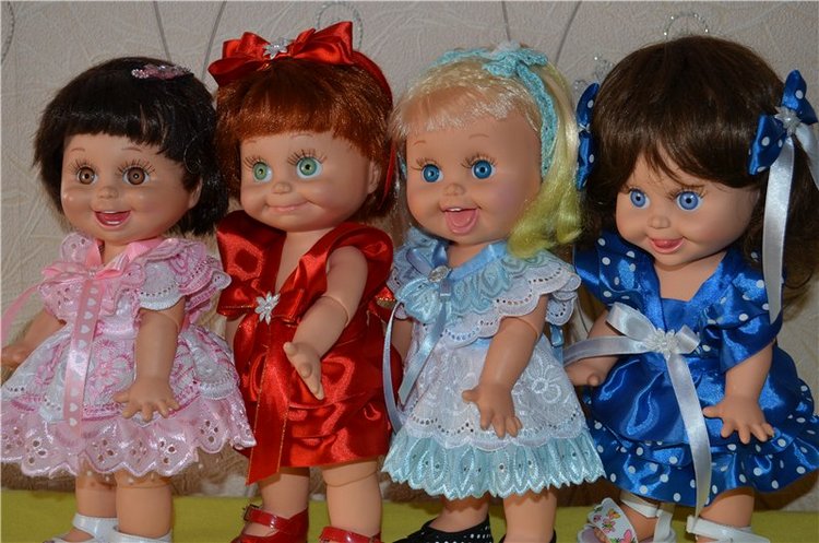 Поздравление с праздником от Фэйсинок, Galoob Baby Face doll (фото 4)