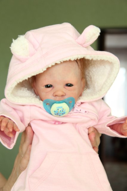 Крошка Мэгги. Кукла реборн Саутер Антонины