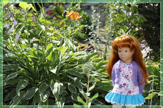 Цветочный рай, или новый наряд Ульяны (Pipa 2003 года, Gotz) | Бэйбики Цветочный рай, или новый наряд Ульяны (Pipa 2003 года, Gotz)