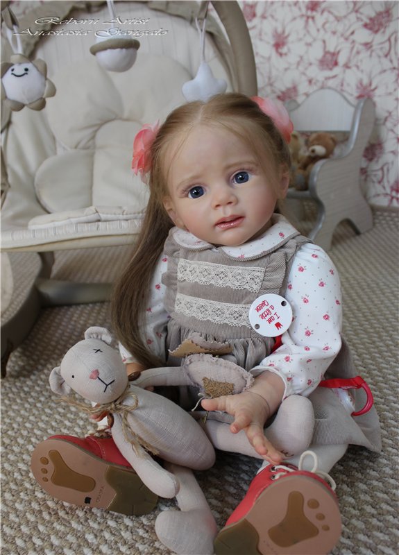 А мы скоро едем на выставку кукол. Куклы реборн Анасатсии Гангало (фото 8)