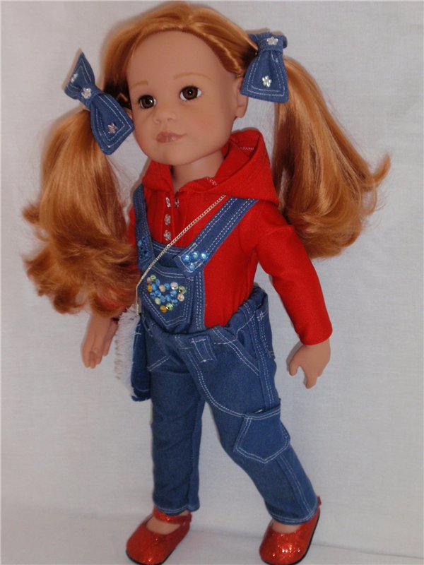 Джинсовая мода для Готц — Одежда и обувь для кукол своими руками: фото (фото 9)