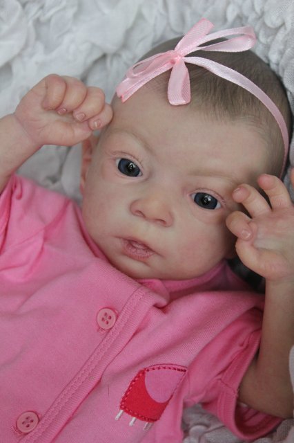 Малышка Аделия. Кукла реборн Катерины Осиповой-Коняевой (фото 2)