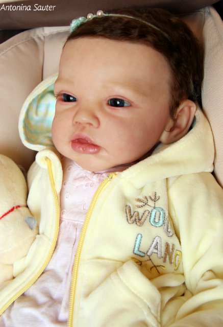 Мой весенний цветочек Кайли. Кукла реборн Саутер Антонины