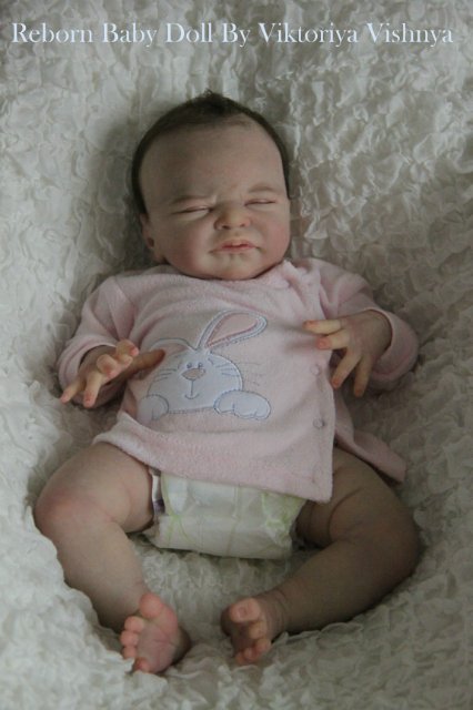 Наконец... представляю вам мою куколку... Реборн Виктории Вишни
