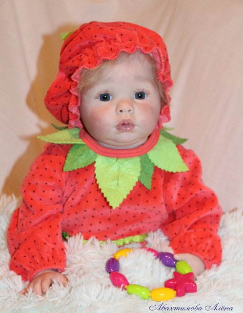 Кукла реборн Тося, молд Chanel (фото 9)