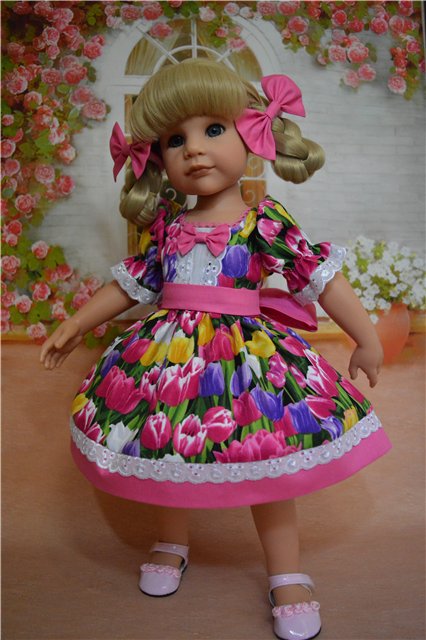 Весенние цветы для девочек Готц (фото 7)