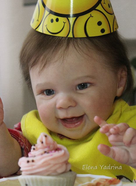 Дарю свою улыбку! Куклы реборн Елены Ядриной