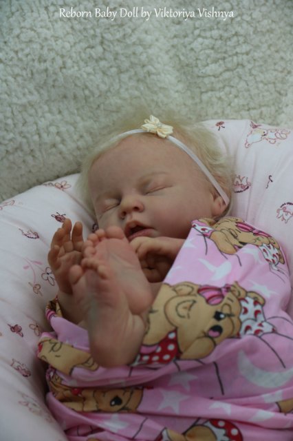 Нежнуля Ноа...Куколка реборн Виктории Вишни