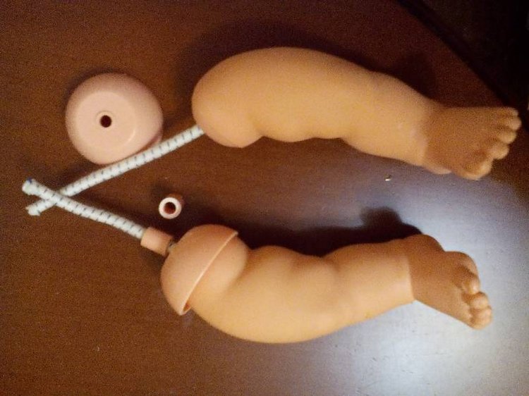 МК Перетяжка куклы банной серии Galoob Baby Face