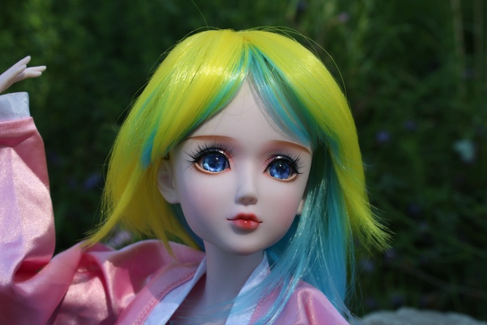 Яркое лето с Анжеликой - Кукла Звезда подиума. ООАК, 5-ый молд, 60 см