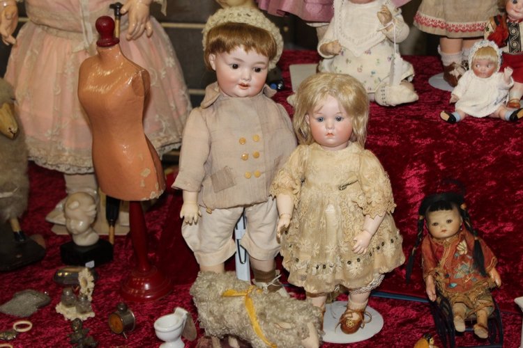 Выставка мишек, кукол и кукольной миниатюры в Голландии 2017 - часть третья