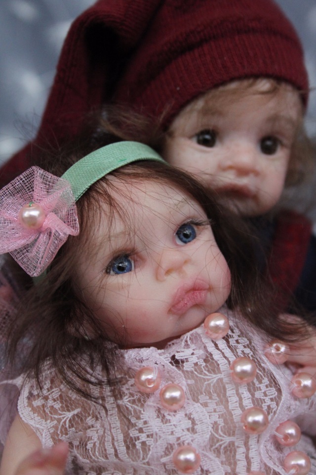 Эльфёныши, кукла-реборн Элины Кудрявцевой