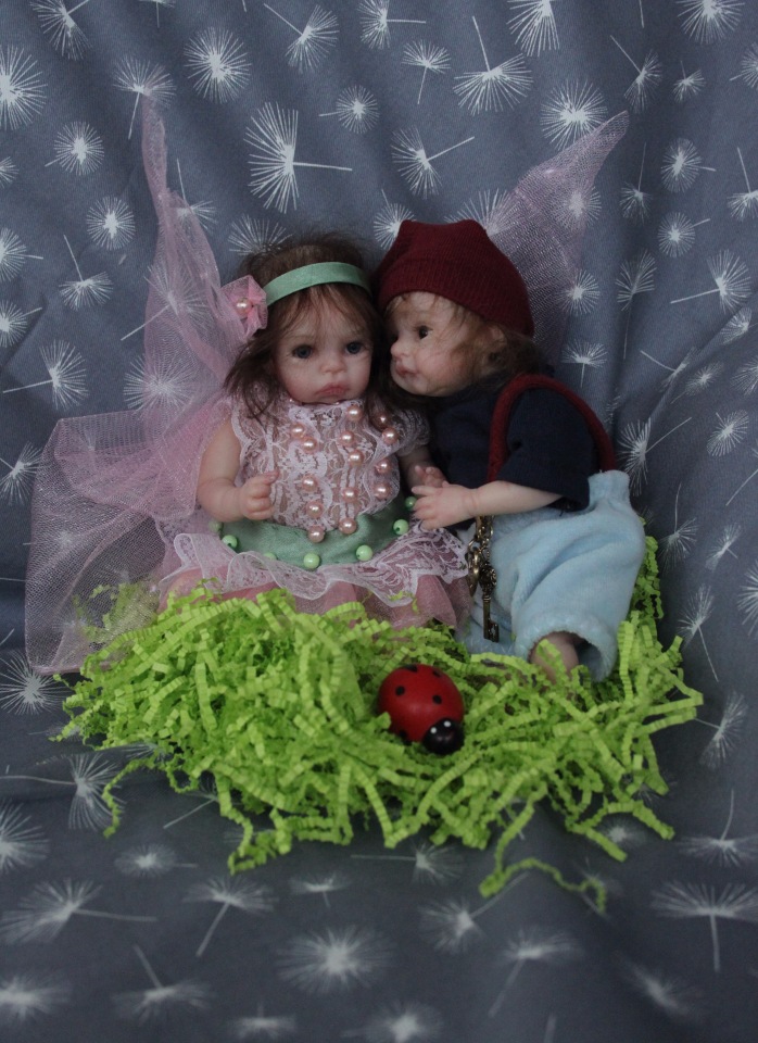 Эльфёныши, кукла-реборн Элины Кудрявцевой