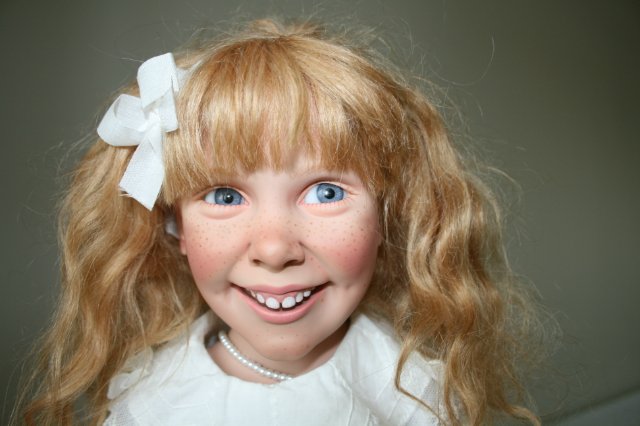 Zoe, коллекционная кукла, созданная Анне Митрани для Gotz (фото 5)