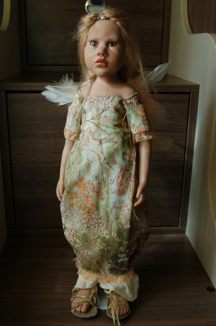 Коллекционная кукла Viola Arvensisc - эльф в мире людей