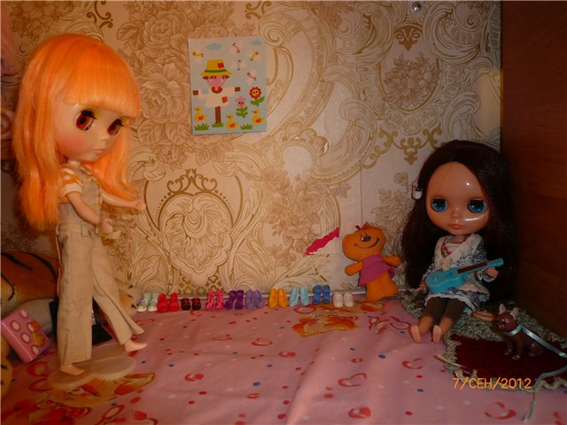 Мои новенькие детки. Сестрички Blythe (фото 7)