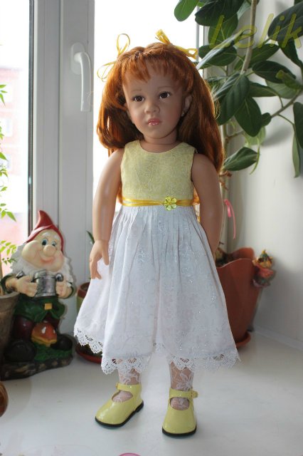 Новое платье Шанталь и наш Зая (фото 5)