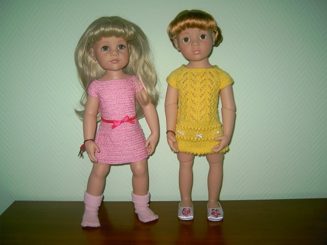 Вязалочки для куклы Ханночки и не только