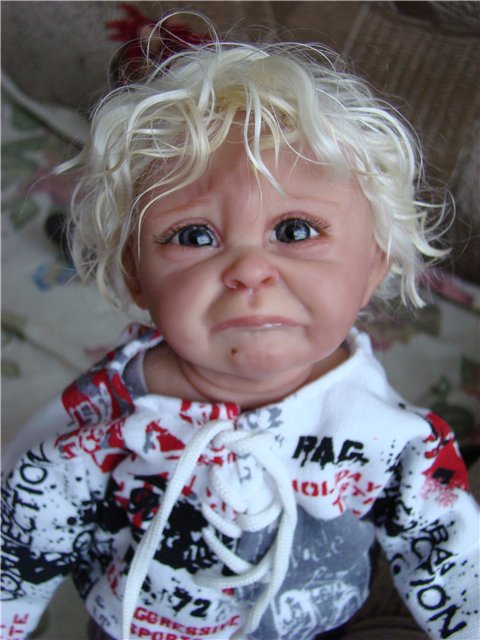 Маленькие плаксы. Авторские куклы Кондрашовой Ирины