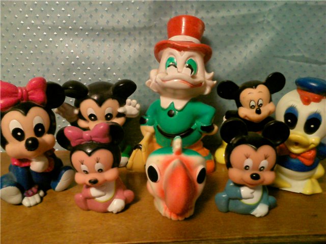 Моя первая коллекция игрушек. Часть 1