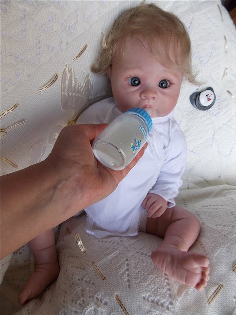 Котенок Савушка, мой забавный глазастик реборн. Детская Светланы Матляк