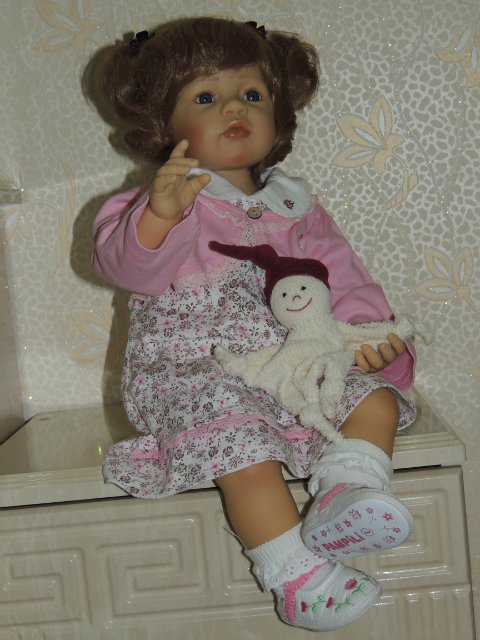 Нежная малышка Надюша от Bettine Klemm