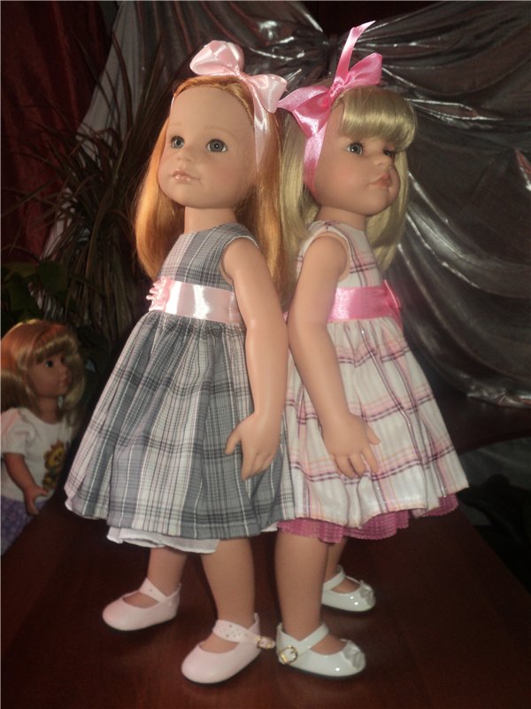 Девчушки любят наряжаться! Наряды для кукол Готц и не только
