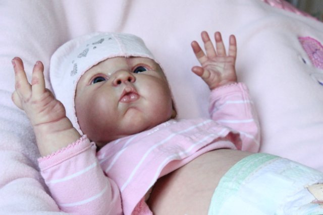 Сладкая булочка, кукла реборн Беспаловои Жанны (фото 4)