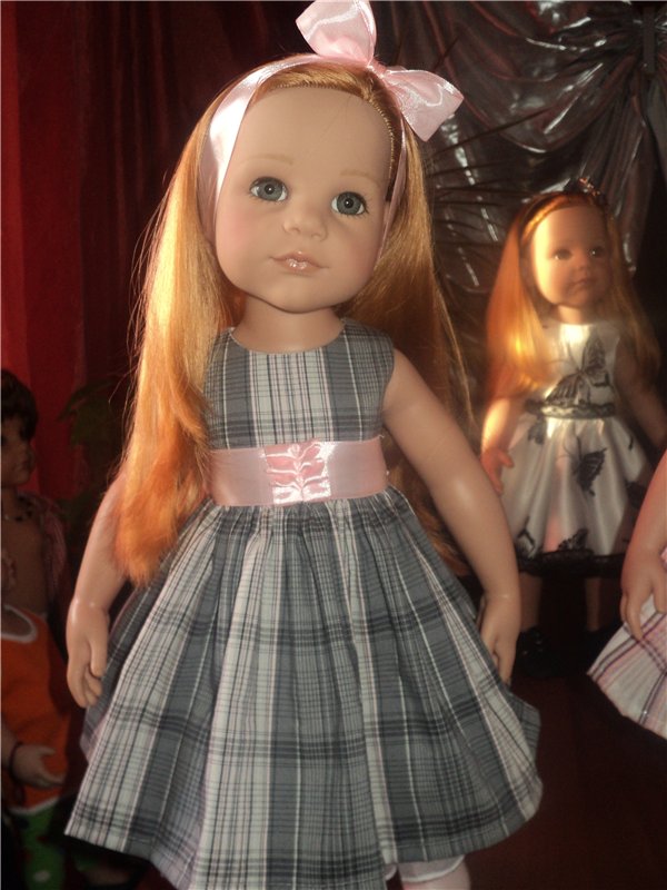 Девчушки любят наряжаться! Наряды для кукол Готц и не только