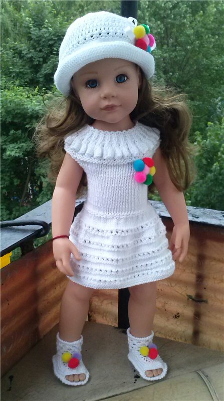 Радужное лето — Одежда и обувь для кукол своими руками: фото (фото 5)