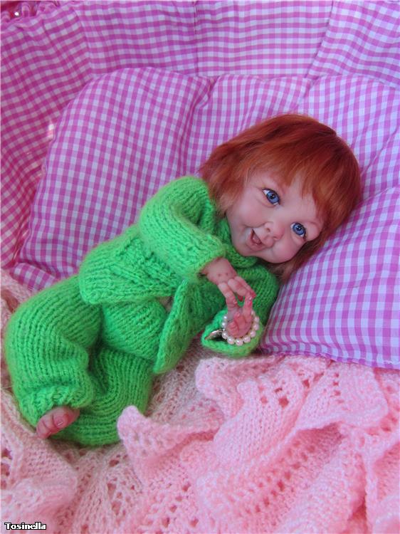 Малышка Зося. Авторская кукла Ирины Кондрашовой (фото 3)