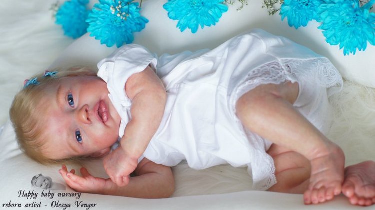 Моя маленькая Бэль. Кукла реборн Олеси Венгер