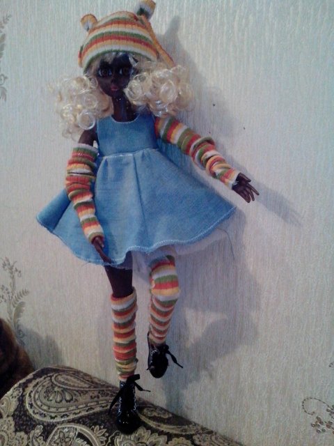 Наряд а-ля "Пеппи Длинный чулок" для "Звезды Подиума" (фото 3)