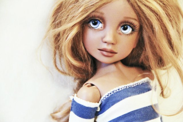 Моя нежная и очень красивая Руби и ее друг малыш медвежонок Тед (фото 5)