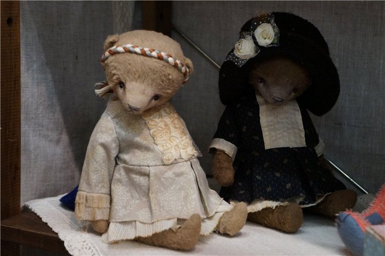 Картинки с выставки кукол на Тишинке. Moscow Fair 2015. Всем любителям Тедди посвящается (фото 3)