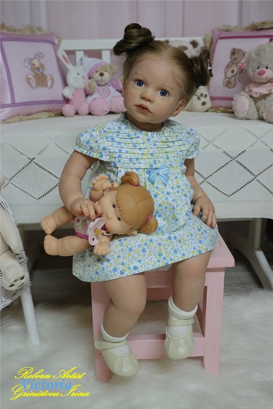 Еще немного о Виктории. Кукла реборн Гринистовой Ирины