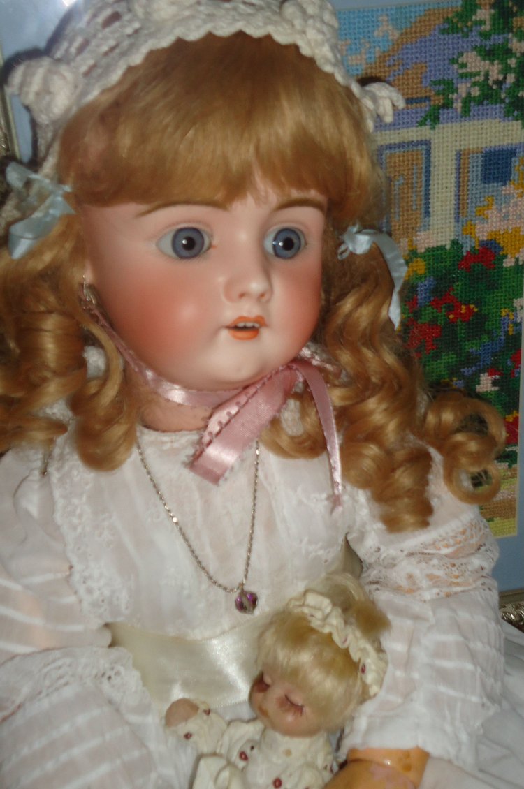 Ах, лето красное! Антикварная кукла Верочка