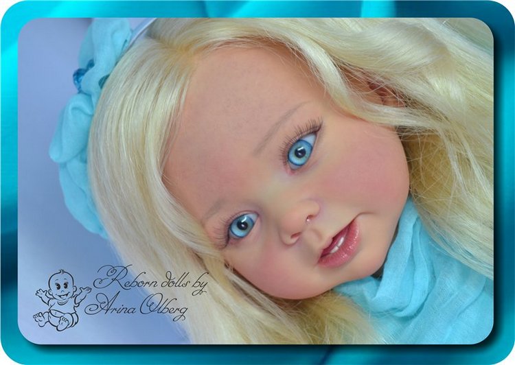 Моя бирюзовая ВАСИЛИСкА (молд Bonnie by Linda Murray) (фото 3)