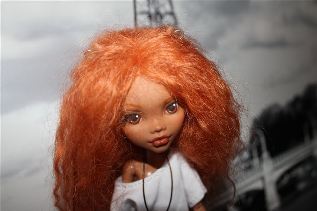 К Мальвине приехали сёстры. Ещё два ООАКа Monster high (фото 8)