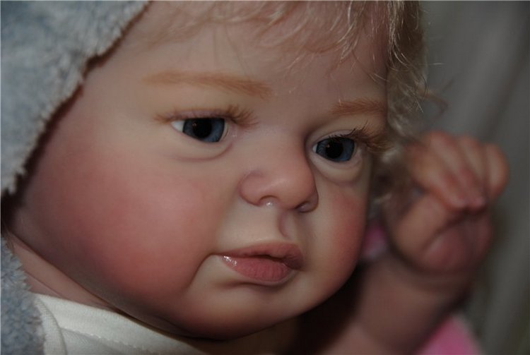 Белокурый котенок реборн Владочка