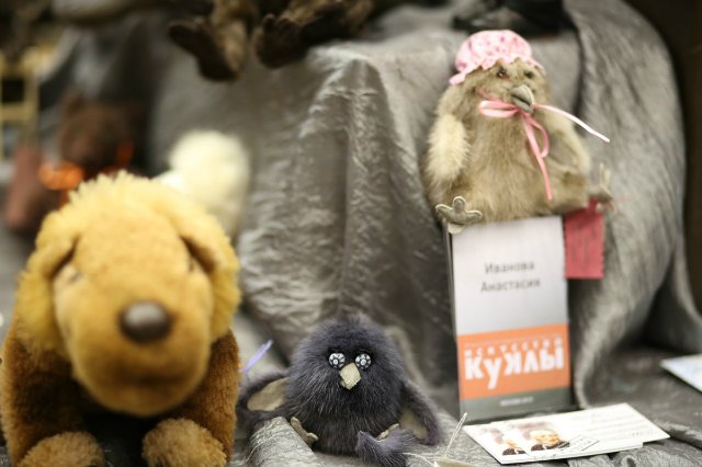 Великолепие выставки "Искусство Куклы" 11 декабря 2015 г